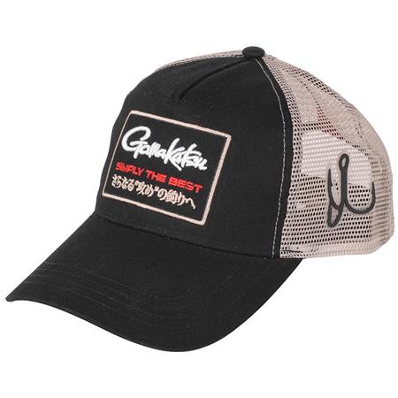 Cappellino Uomo Gamakatsu Trucker Mesh - Nero