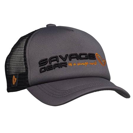 Cappellino Uomo Savage Gear Trucker Classico - Gris - Grigio