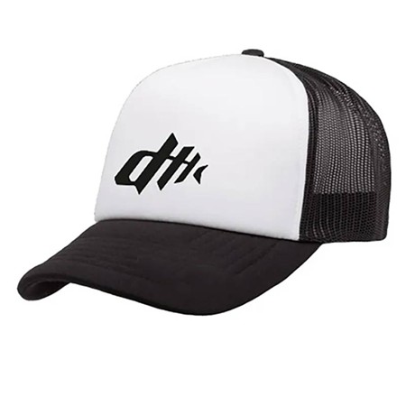 Cappellino Zeck Barsch-Alarm Foam Trucker Curved-Brim - Nero/Bianco