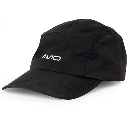 Cappello Avid Carp Stealth Black Waterproof 5-Panel Cap - Noir