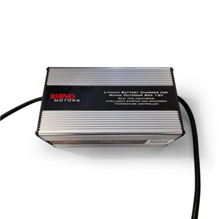 CARICABATTERIE PER BATTERIA LITHIUM LIFEPO4 RHINO BATTERY CHARGER