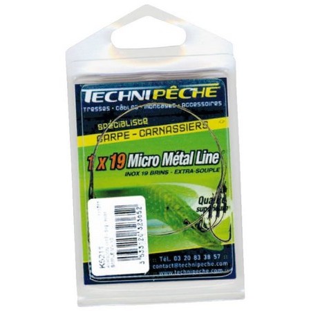 Cârlig Montat Technipêche Micro Metal Line Pe Cârlig Simplu