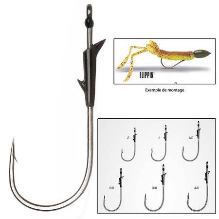 Cârlig Simplu Vmc Mystic Predator Flippin 7345 Fl - Pachet