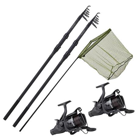 CARP COMBO JRC DEFENDER 2 ROD KIT