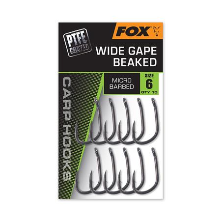 CARP HOOK FOX WIDE GAPE STRAIGHT