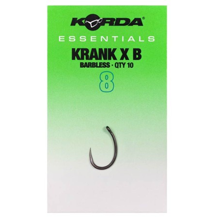 CARP HOOK KORDA ESSENTIALS KRANK X BARBLESS
