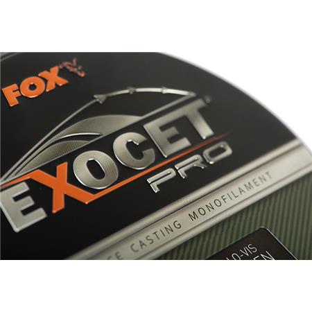 CARP NYLON FOX EXOCET PRO GREEN - 1000M