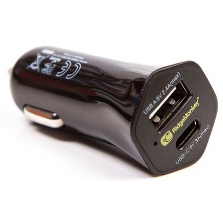 Carregador De Carro Ridge Monkey Vault 15W Usb-C