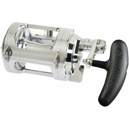 Carrete Mar Curricán Italcanna Gladiator Silver Two Speed