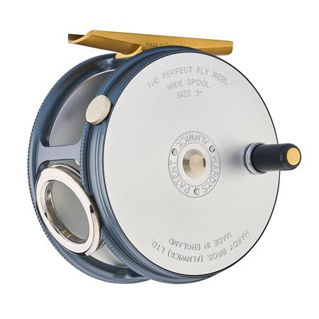CARRETO MOSCA HARDY 1921 WIDE SPOOL PERFECT FLY REEL