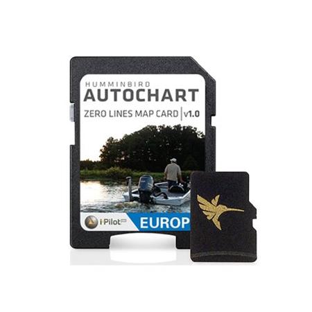 Cartão Europa Humminbird Zero Line Micro Sd Para Software Autochart