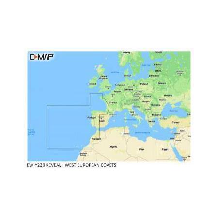 Carte C-Map Reveal Large Côtes Ouest
