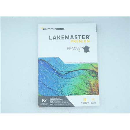 Carte Détaillée Humminbird Lakemaster Premium Des Principaux Lacs Français - Hb-Lake-M