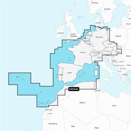 Carte Navionics Platinium+ Large Sd Europe De L’Ouest Et Centrale