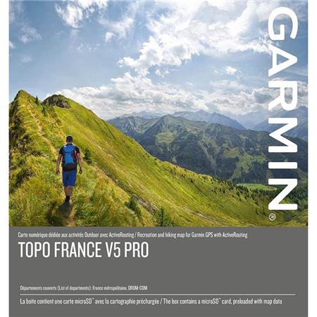 Carte Topo Garmin France V5 Pro