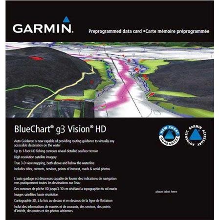 CARTOGRAFIA GARMIN BLUECHART G3 VISION SMALL