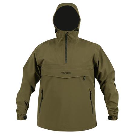 Casaco Homem - Caqui Avid Carp Hydro-Force 20K Pullover Jacket - Kaki