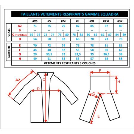 CASACO HOMEM GARBOLINO 80’S SERIES RESPIRANTE - NOIR