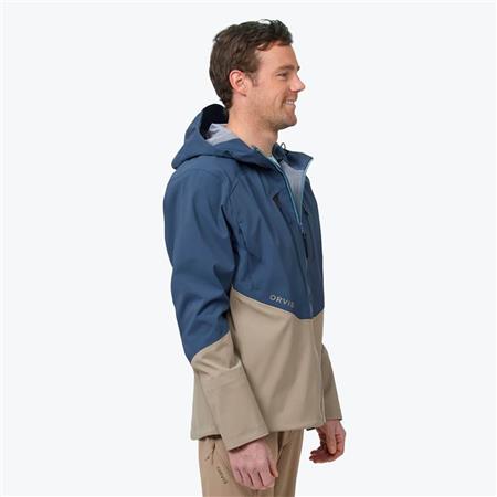 CASACO HOMEM ORVIS PRO FISHING JACKET - GRIS/BLEU