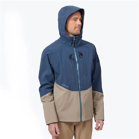 CASACO HOMEM ORVIS PRO FISHING JACKET - GRIS/BLEU