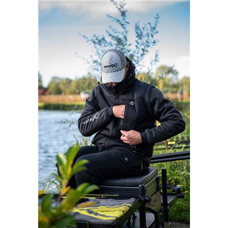 CASACO HOMEM - PRETO FOX MATRIX WINDBLOCKER PLUS - NOIR