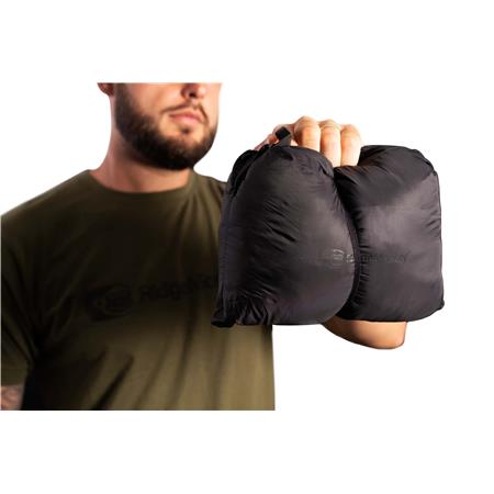 CASACO HOMEM - PRETO RIDGE MONKEY APEAREL K2XP COMPACT COAT - NOIR