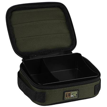Case With Accessories Fox R- Series Compact Rigid Lead & Bits Bag