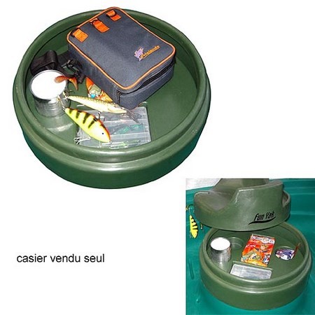Casier De Rehausse Fun Yak Panca Vivier Grigio Antracite