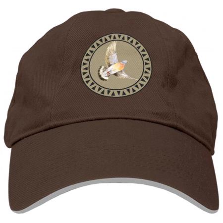 Casquette Bartavel Chasse Palombe - Chocolat