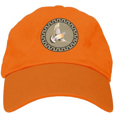 CASQUETTE BARTAVEL CHASSE PALOMBE - ORANGE