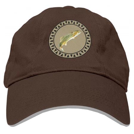 CASQUETTE BARTAVEL PÊCHE TRUITE - CHOCOLAT