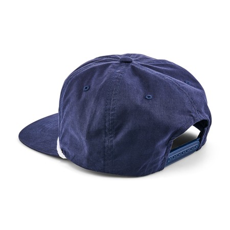CASQUETTE HARDY SCRIPT EMBROIDERY LOGO ROPE HAT - BLEU