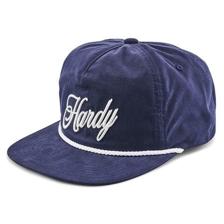 Casquette Hardy Script Embroidery Logo Rope Hat - Bleu