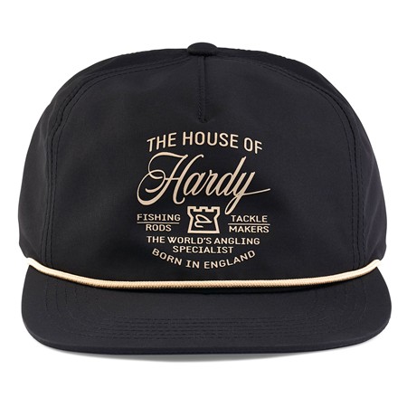 CASQUETTE HARDY SCRIPT HD LOGO ROPE HAT - NOIR