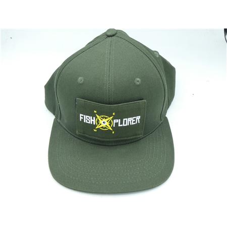 Casquette Homme À Scratch Fishxplorer Snapback - Vert - Fxp-Greensnapback