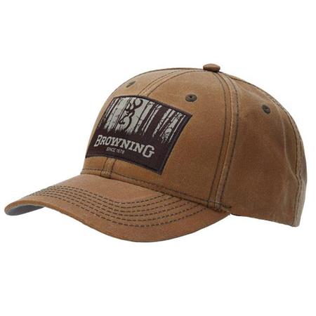 CASQUETTE HOMME BROWNING BUSH WAX - SABLE