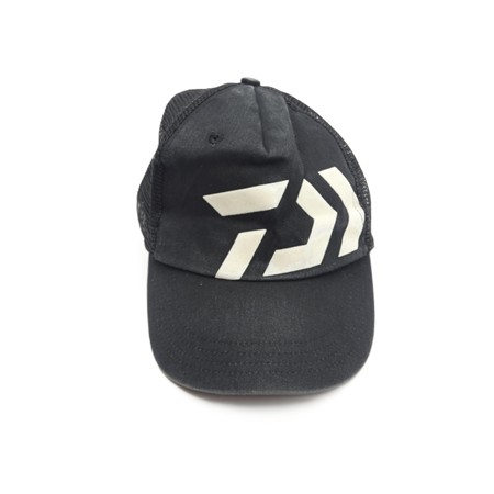 Casquette Homme Daiwa Trucker Logo - Noir - Logo Blanc