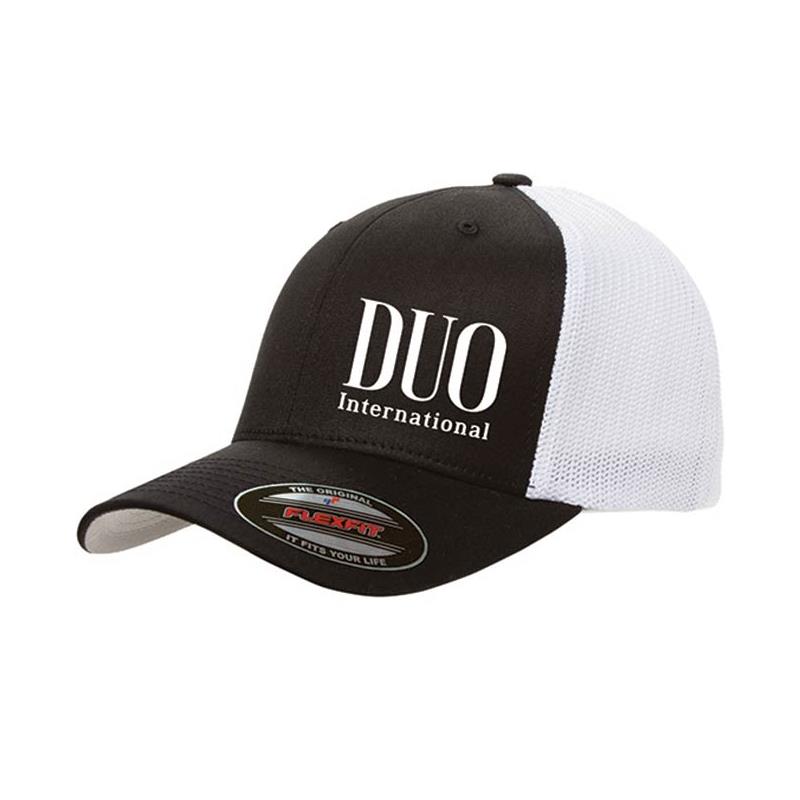 Casquette Flexfit Pour Homme - Fermeture Plastique Contrastée, Visière Verte, Mélange Laine Premium - Look Classique Et Confortable