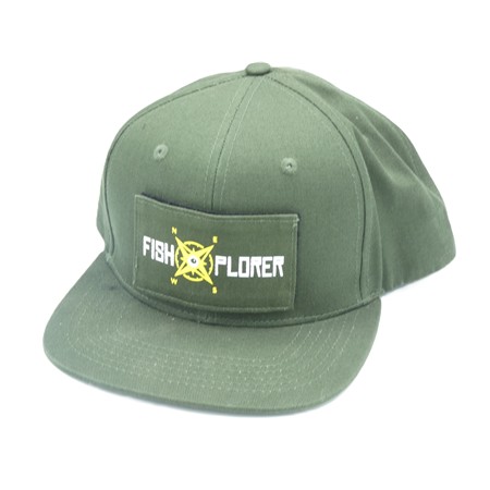 Casquette Homme Fishxplorer Snapback - Vert