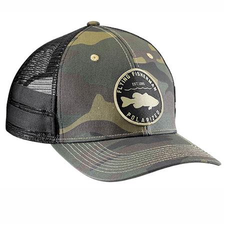 Casquette Homme Flying Fisherman Bass Patch Trucker - Camo
