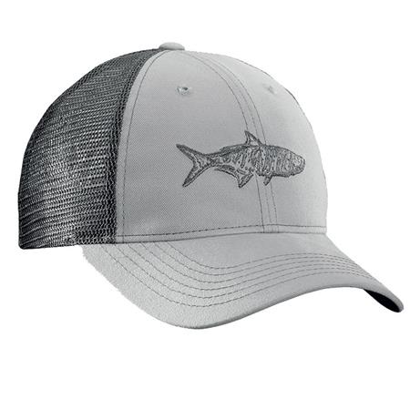 Casquette Homme Flying Fisherman Tarpon - Gris