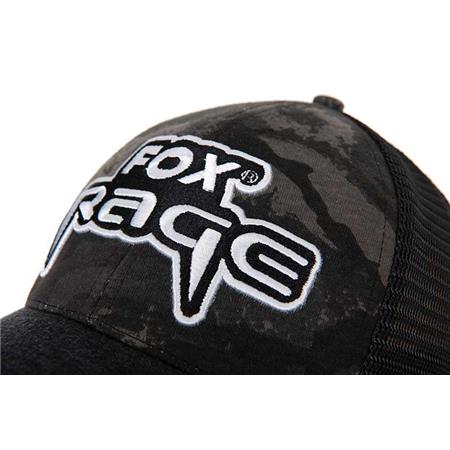 CASQUETTE HOMME FOX RAGE EMBROIDED CAMO TRUCKER CAP - NOIR