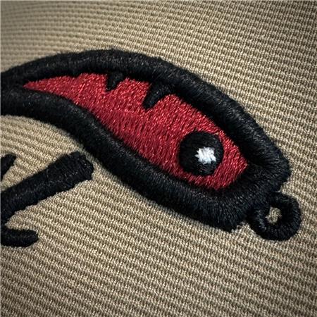 CASQUETTE HOT SPOT DESIGN CAP MINIMAL LURE - MARRON
