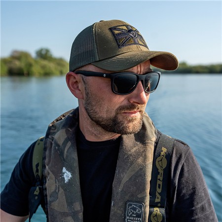 CASQUETTE KORDA UNION JACK TRUCKER CAP - KAKI