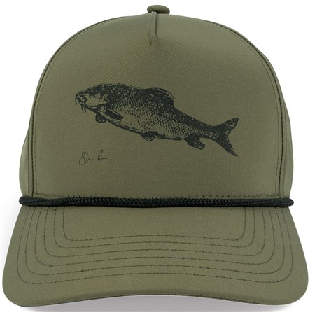 Casquette Korum Waterproof Rope Hat Barbel - Kaki