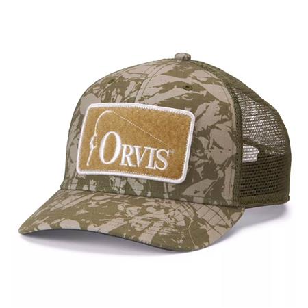 Casquette Orvis Ripstop Covert Trucker - Leaf Camo