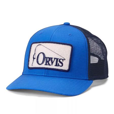 Casquette Orvis Ripstop Covert Trucker - Pacific Blue