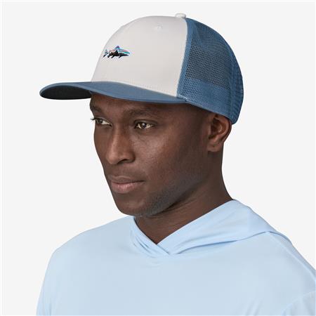 CASQUETTE PATAGONIA STAND UP TROUT TRUCKER HAT - WHITE