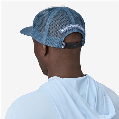 CASQUETTE PATAGONIA STAND UP TROUT TRUCKER HAT - WHITE