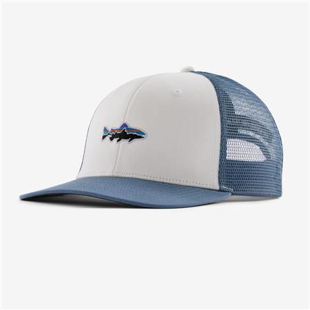 Casquette Patagonia Stand Up Trout Trucker Hat - White